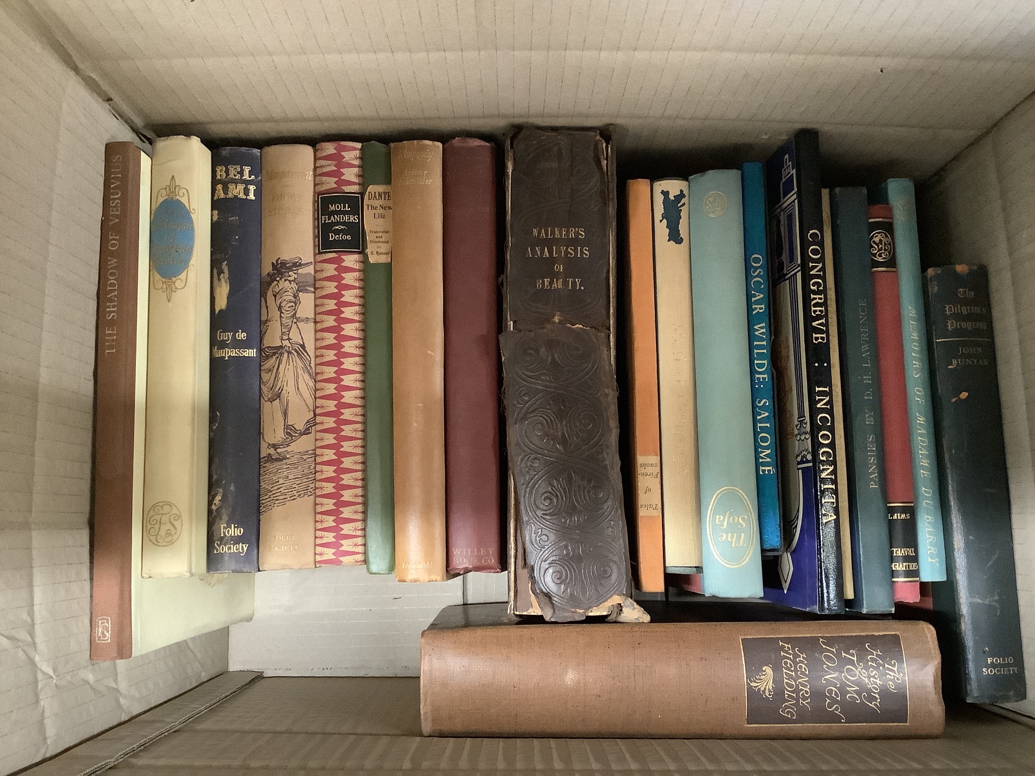 Six boxes of assorted books, reference, local history, etc.